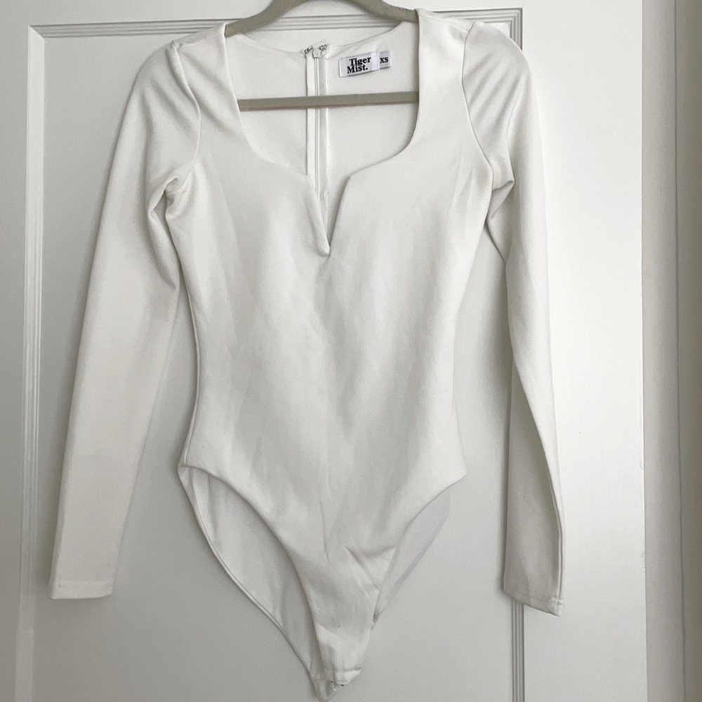 Tiger Mist long sleeve bodysuit